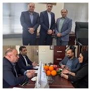 نشست مدیر بیمه آتش‌سوزی بیمه نوین با کارگزاران استان آذربایجان شرقی
